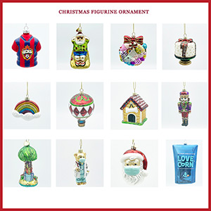 Glass Figure Ornaments