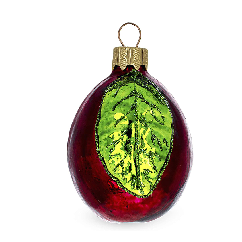 Custom Shapes Glass Ornaments For Christmas Tree Decoration